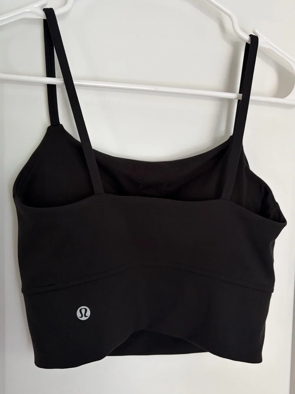 21. Size 2 LULULEMON Wunder Train Strappy Tank Top Black